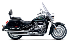 New 2017 SUZUKI BOULEVARD C50T GLASS SPARKLE BLACK Ready for a highway run? With the Suzuki Boulevard C50T you’ll find yourself equally at home on the boulevard or the interstate. Its fuel-injected, 50-cubic-inch V-twin engine delivers abundant torque and is engineered for comfort. Its bold styling stands out in a crowd, while a long list of features make it ideal for comfortable long-distance cruising. Tour-ready features include a spacious riding position, aerodynamic windshield, custom-made leather-look saddlebags with studs, dual seats with studs, and a studded backrest designed for passenger comfort.